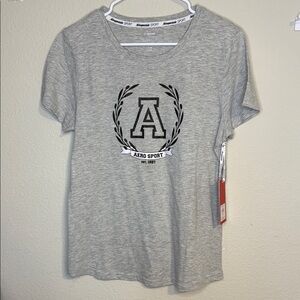 Aeropostale Gray Short Sleeve Tee